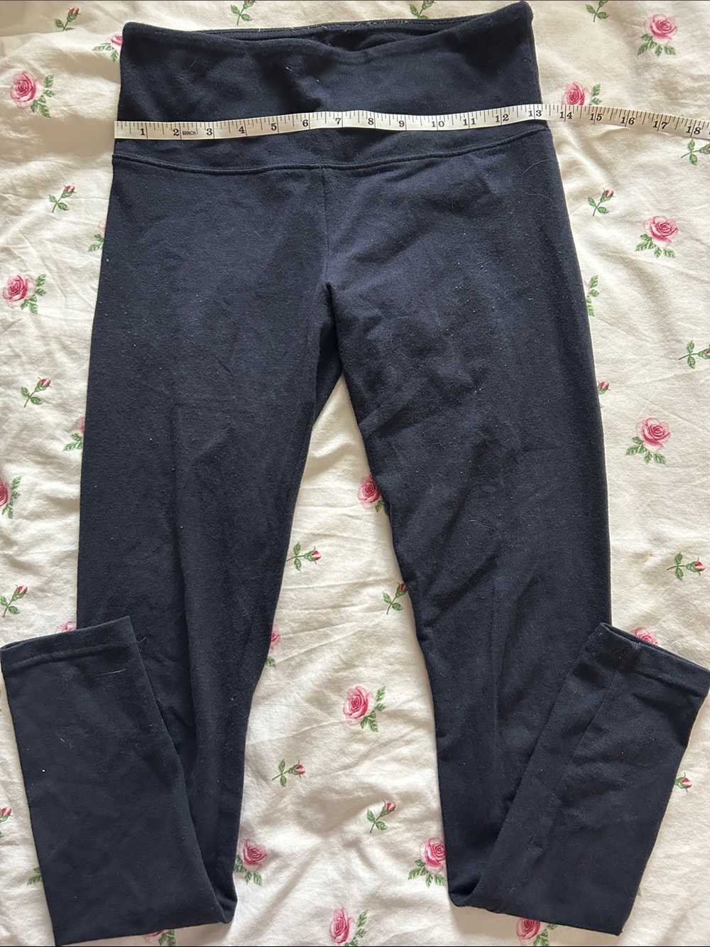 Women's Navy High-Waist Garage Leggings